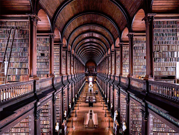 Long Room, Trinity College, Dublin, Ireland